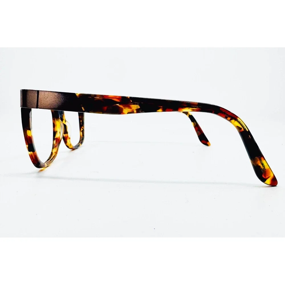 GX Studio Eyeglasses Womens Tortoise GS15 TOR Square Frame 52-16-135 39992